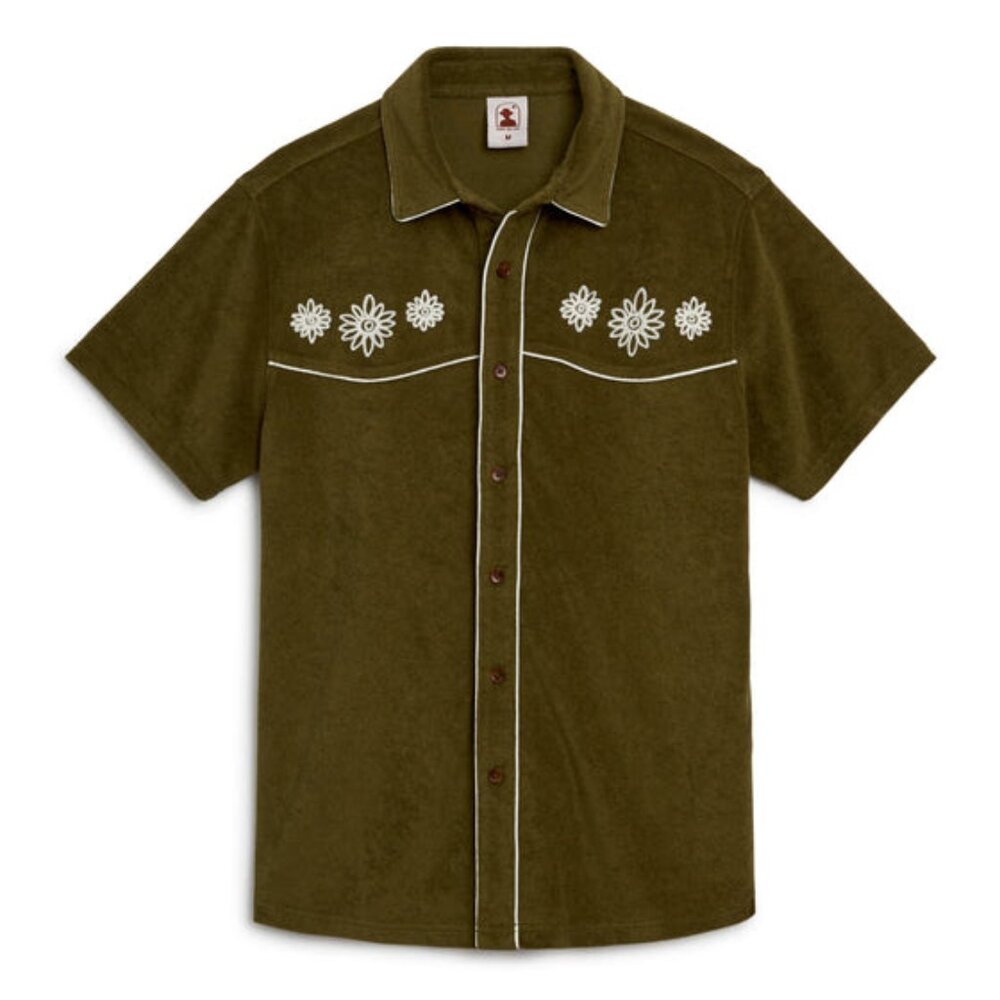 Dandy Del Mar - Gaucho Shirt (Arbequina, Green)